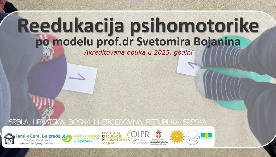 Obuka "Reedukacija psihomotorike 2025"