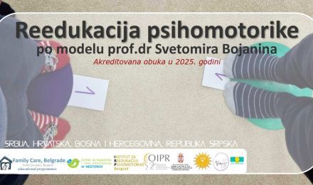 Obuka "Reedukacija psihomotorike 2025"